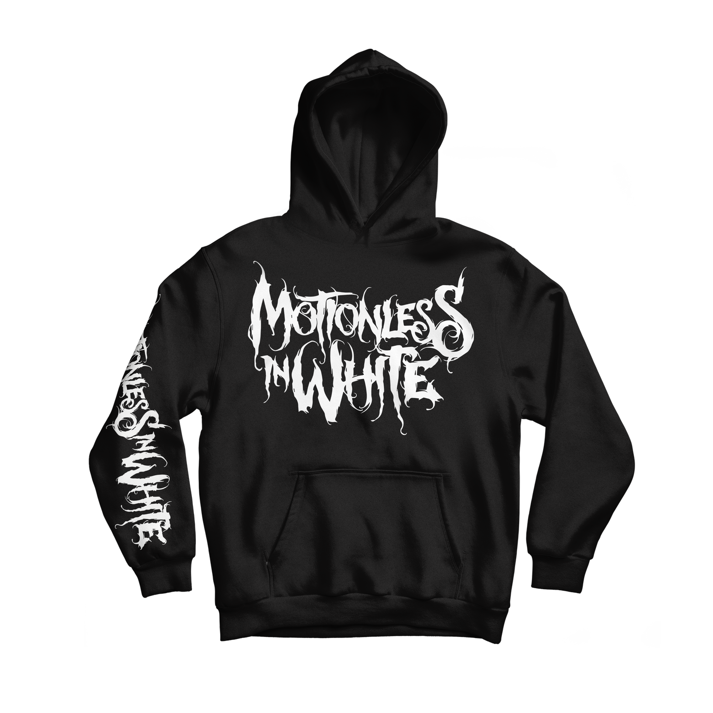 Polerón Hoodie Oficial Motionless in White - Logo - Negro