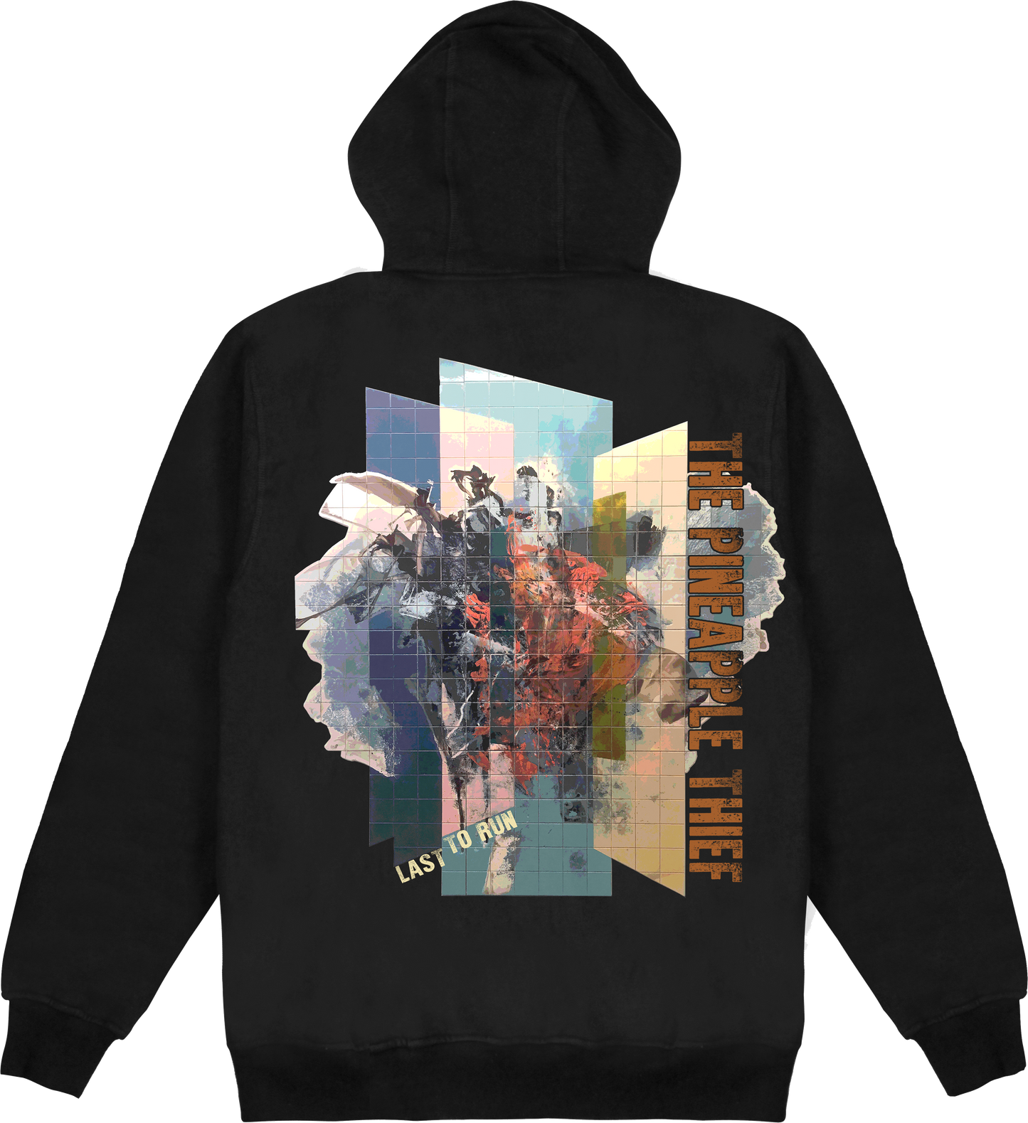 Poleron Zip Up Oficial The Pineapple Thief - Last to Run - Negro