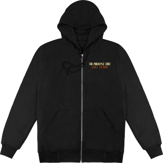 Poleron Zip Up Oficial The Pineapple Thief - Last to Run - Negro