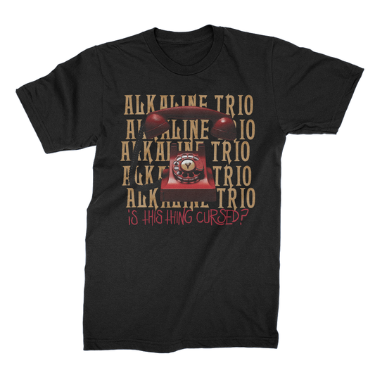 Polera Oficial Alkaline Trio - Is This Thing Cursed? - Negro