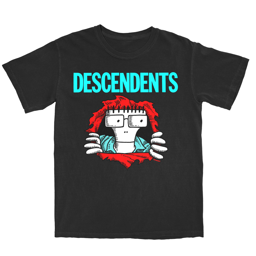 Polera Oficial Descendents - Milo Ripper - Negro