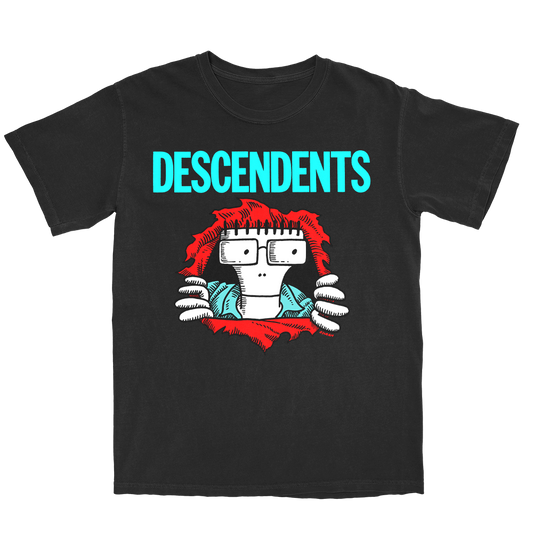 Polera Oficial Descendents - Milo Ripper - Negro