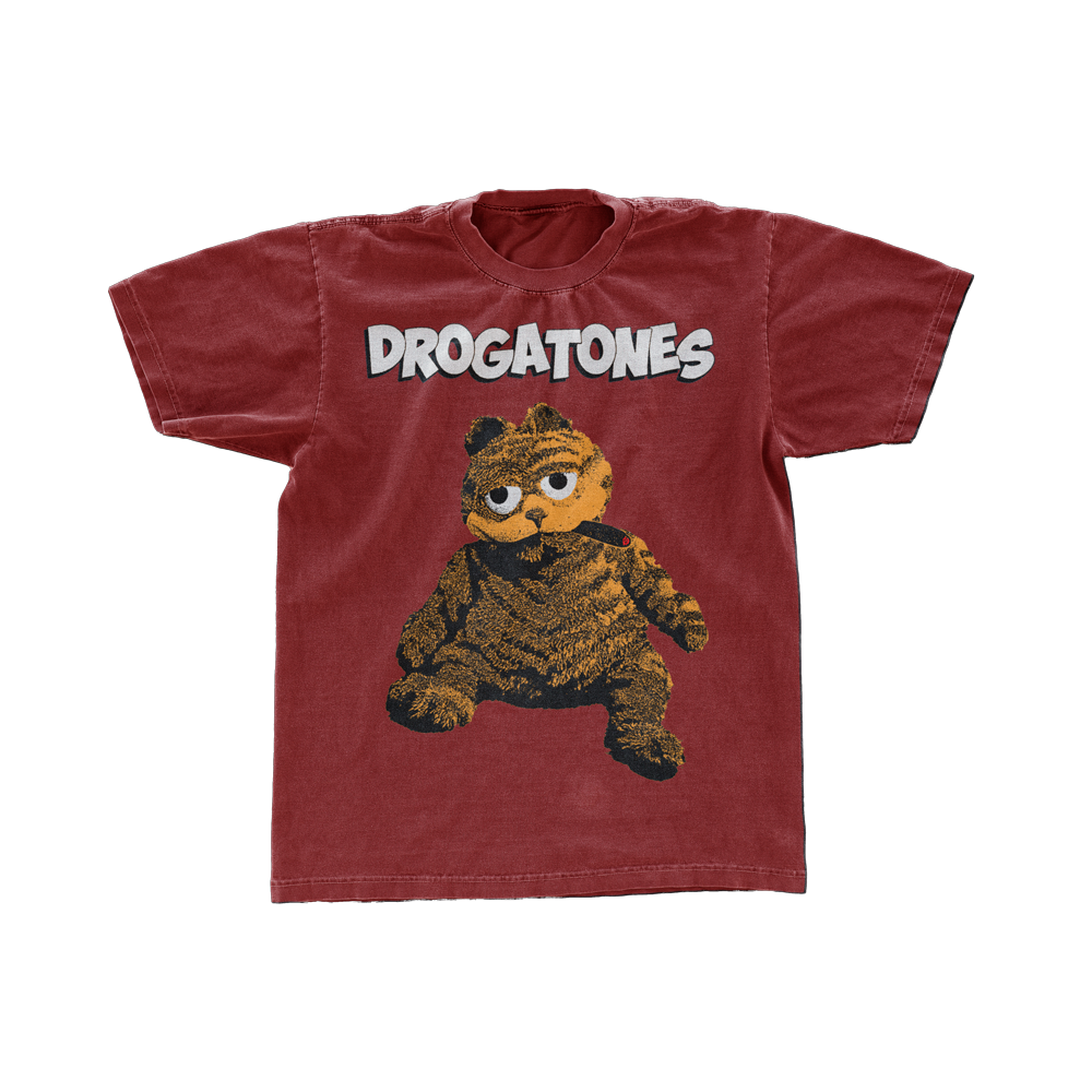 Polera Oficial Drogatones - Reunion Cat Burdeo