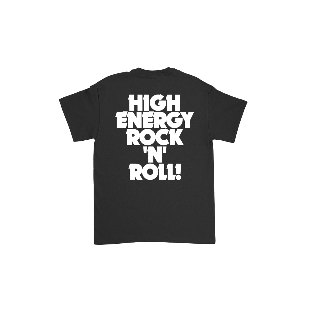 Polera Oficial Hellacopters - High Visibility - Negro