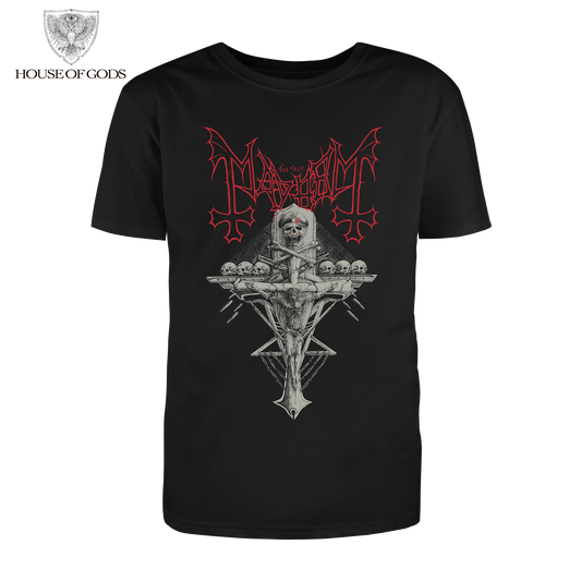 Polera Oficial - Mayhem - Daemon Anthology - Negra