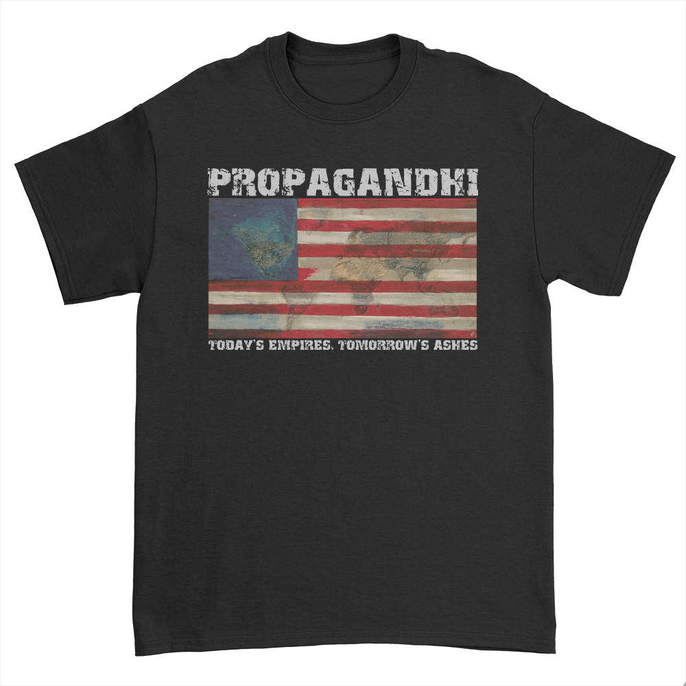 Polera Oficial Propagandhi - Today's Empires Tomorrow's Ashes - Negro