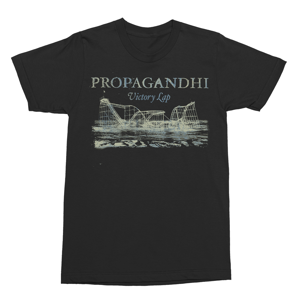 Polera Oficial Propagandhi - Victory Lap - Negro