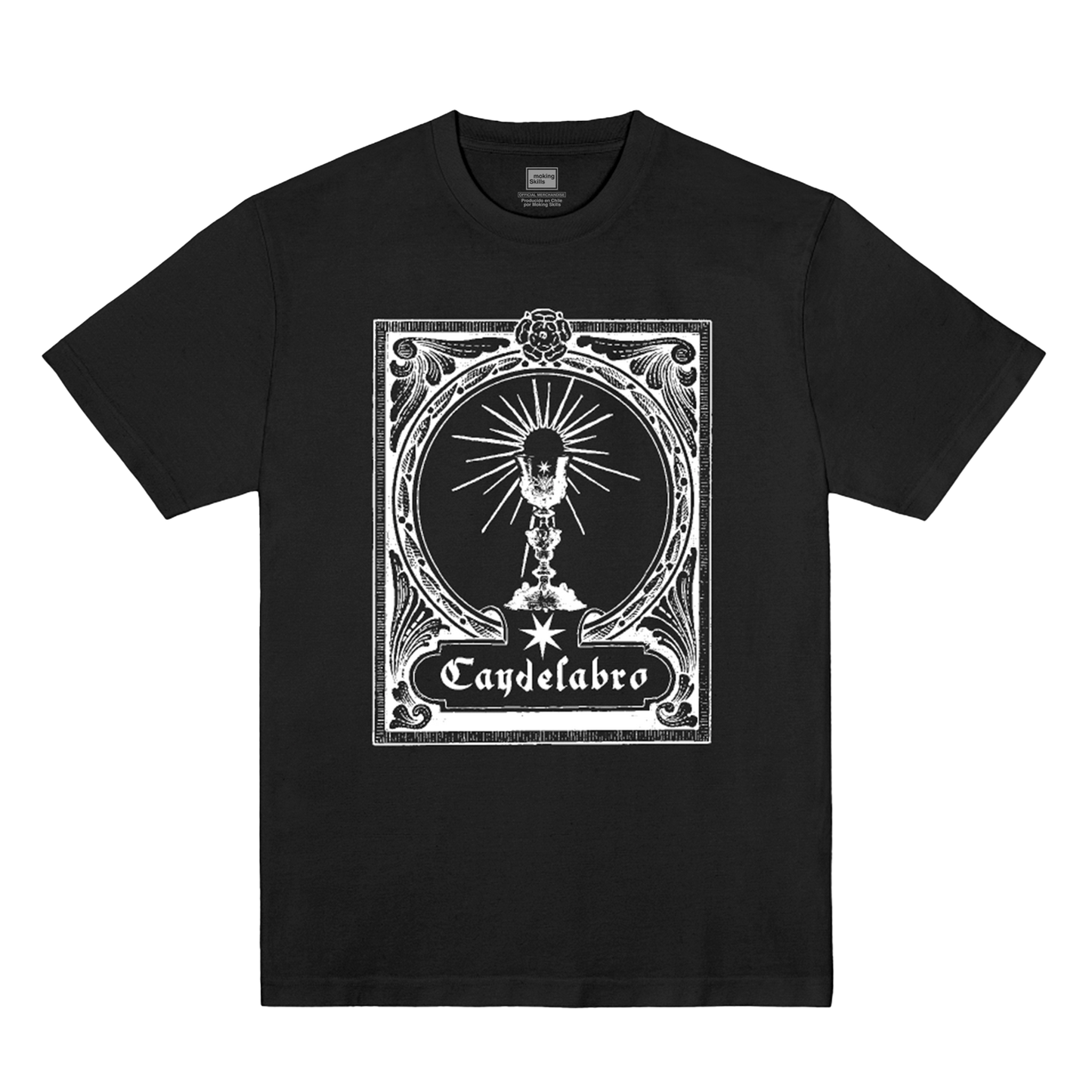 Polera Oficial Candelabro - Calíz - Negro