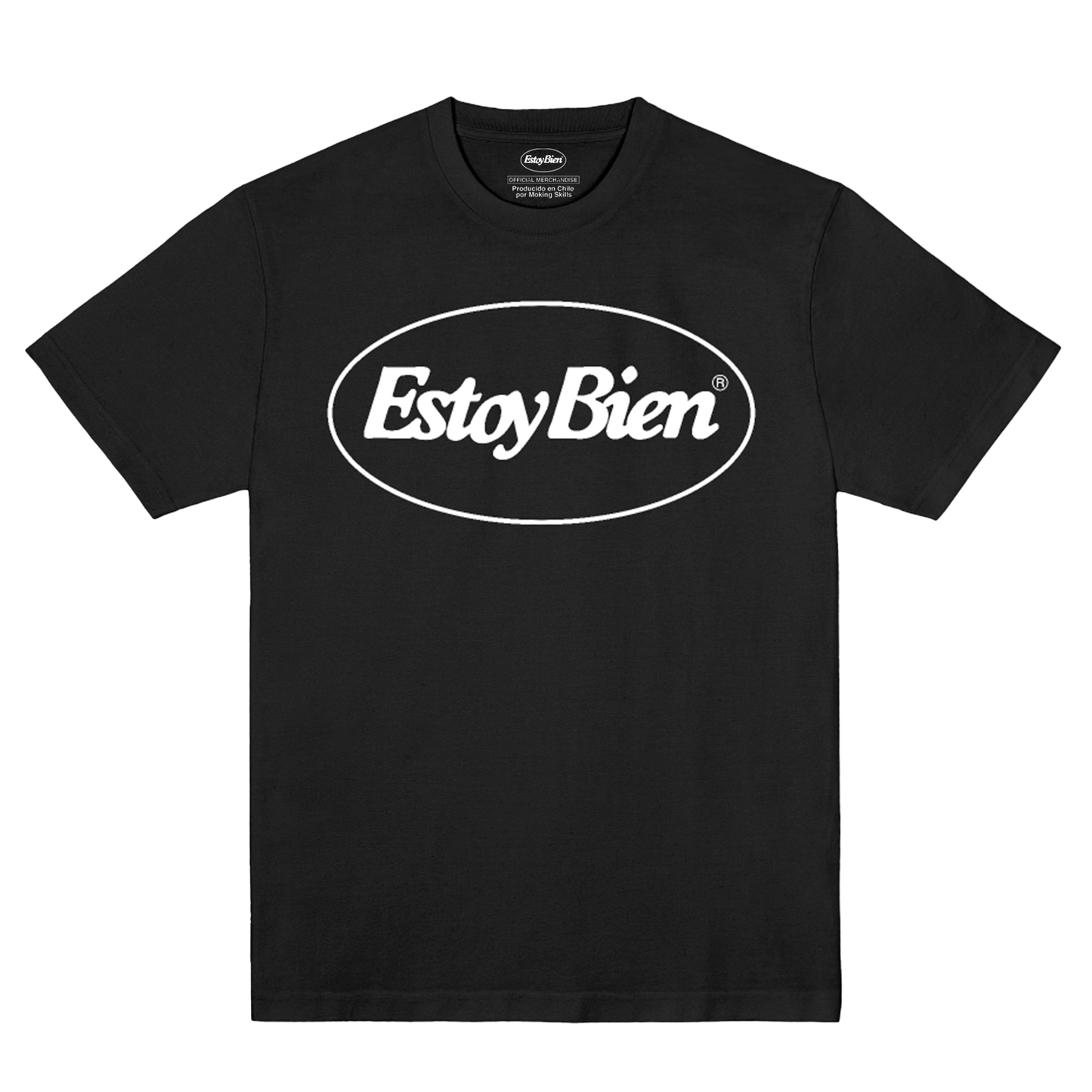 Polera Oficial Estoy Bien - Logo - Negro