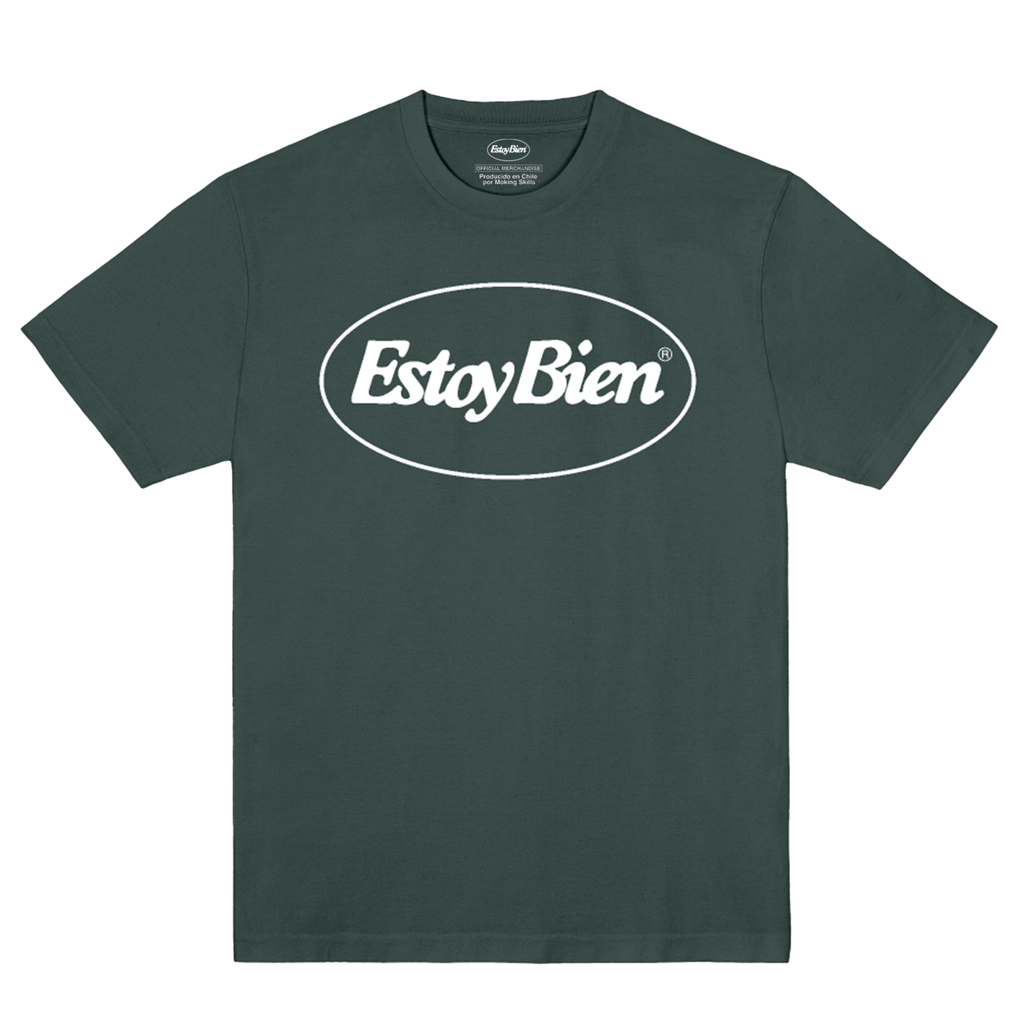 Polera Oficial Estoy Bien - Logo - Verde