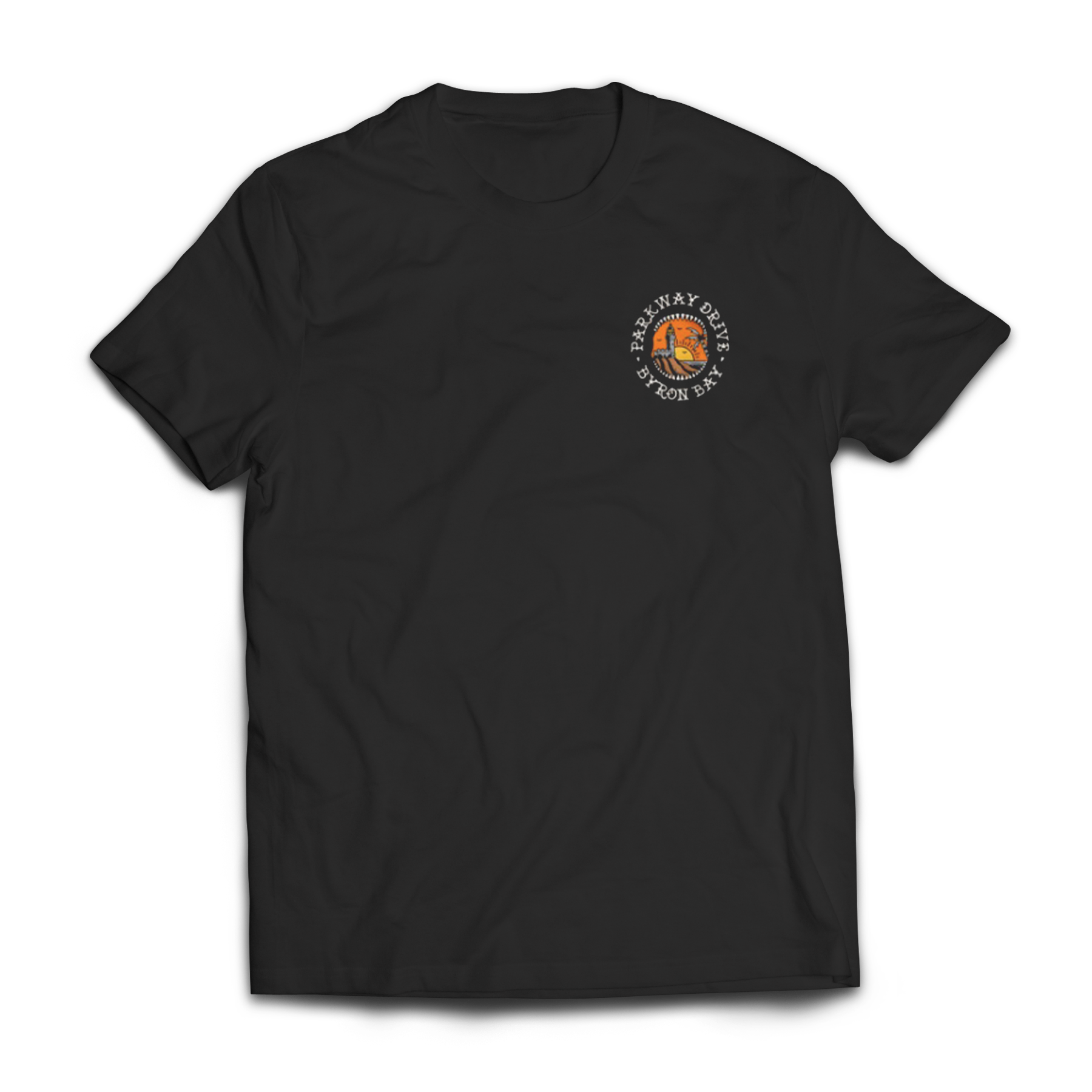 polera_negra_parkway_drive_logo_delantero_pecho_lado_izquierdo_byron_bay