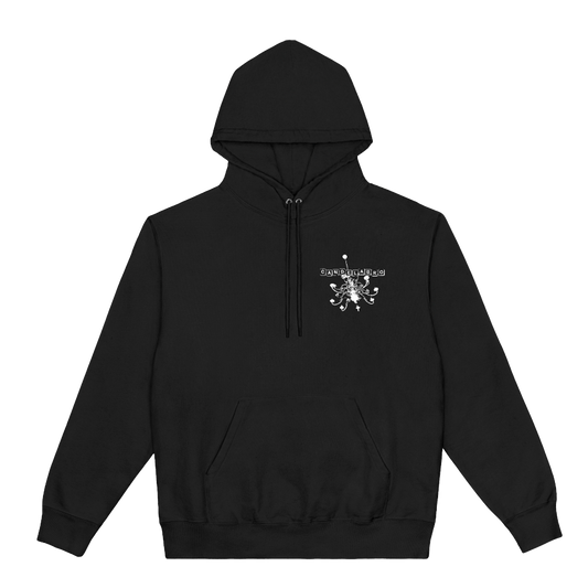 Poleron Hoodie Candelabro - Lámpara  - Negro