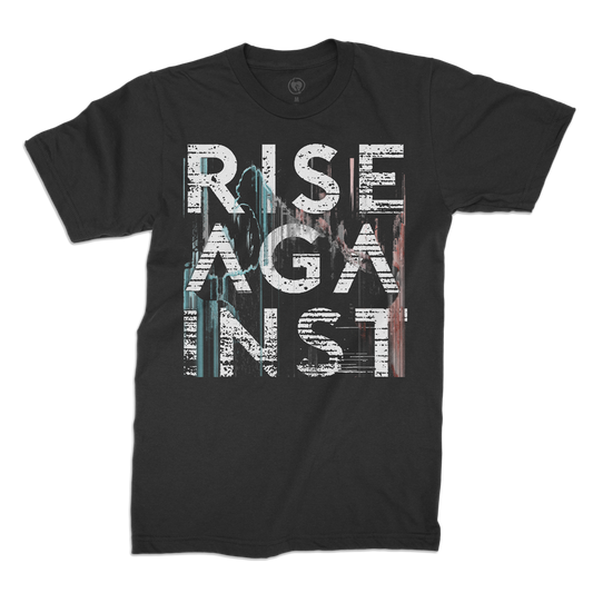Polera Oficial Rise Against - Stacked Wolves - Negro
