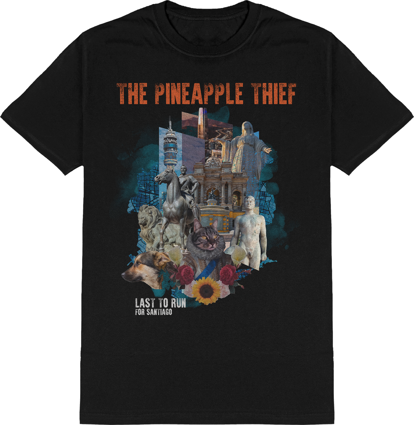 Polera Oficial The Pineapple Thief - Last to Run - Negro