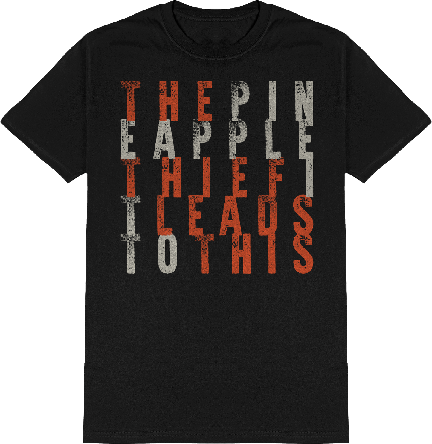 Polera Oficial The Pineapple Thief - It Leads to This - Negro