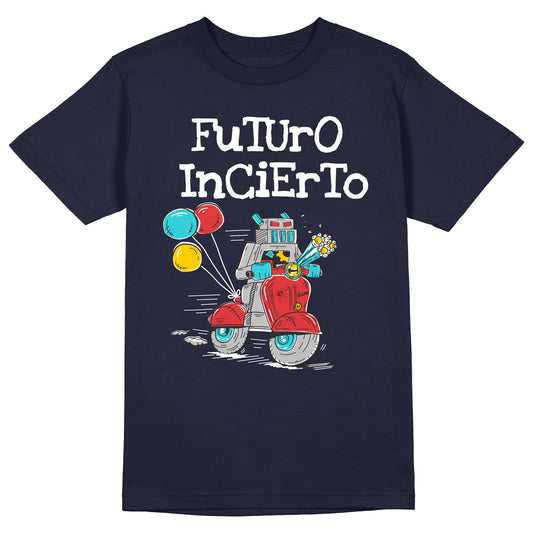 Polera Oficial Futuro Incierto - Vespa - Azul Marino
