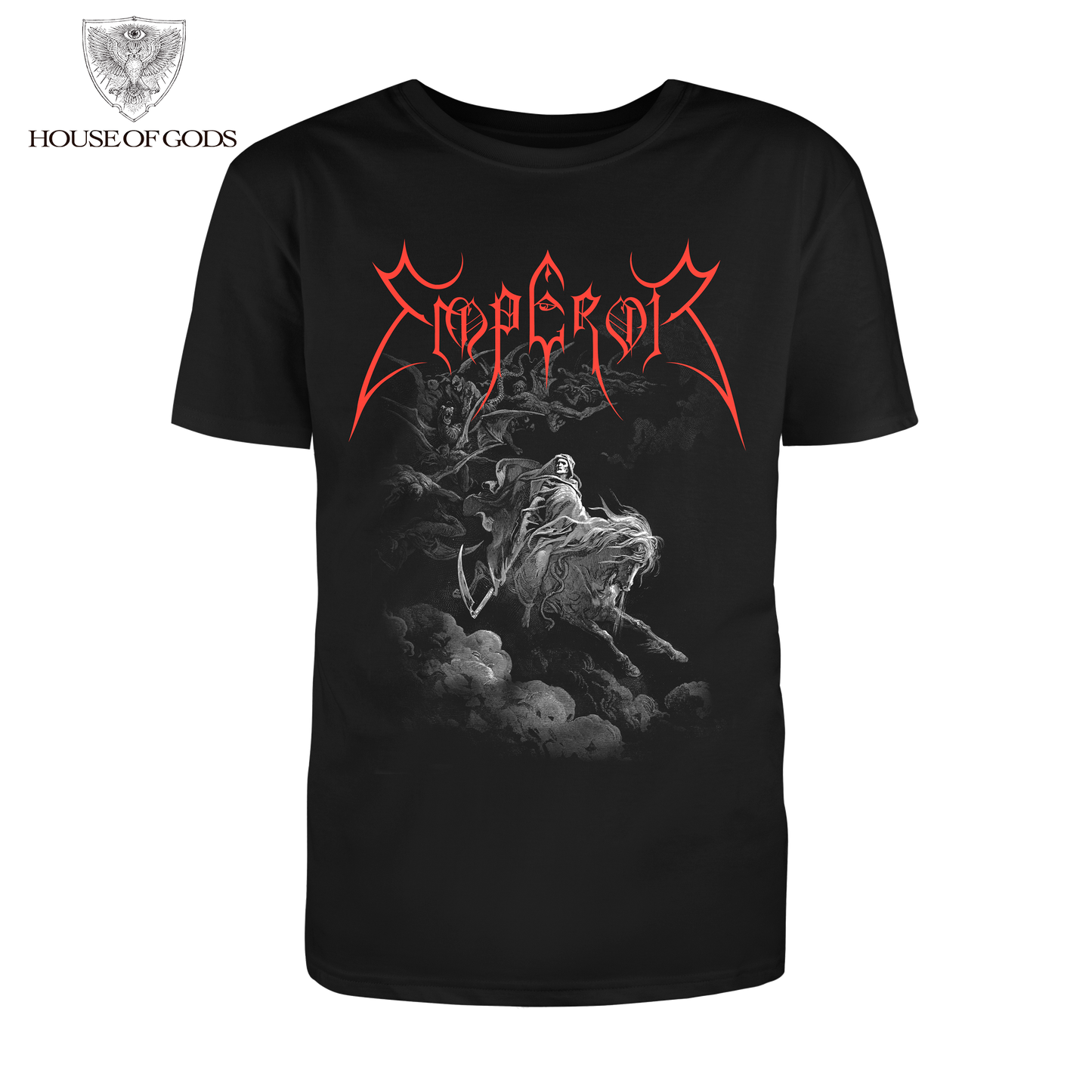 Polera Oficial Emperor - Rider - Negro
