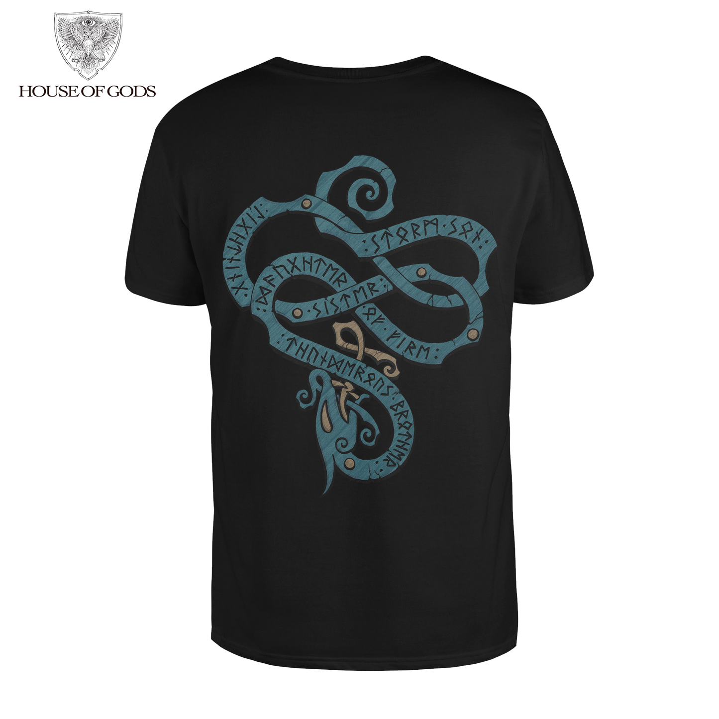 Polera Oficial Enslaved - Storm Son - Negro