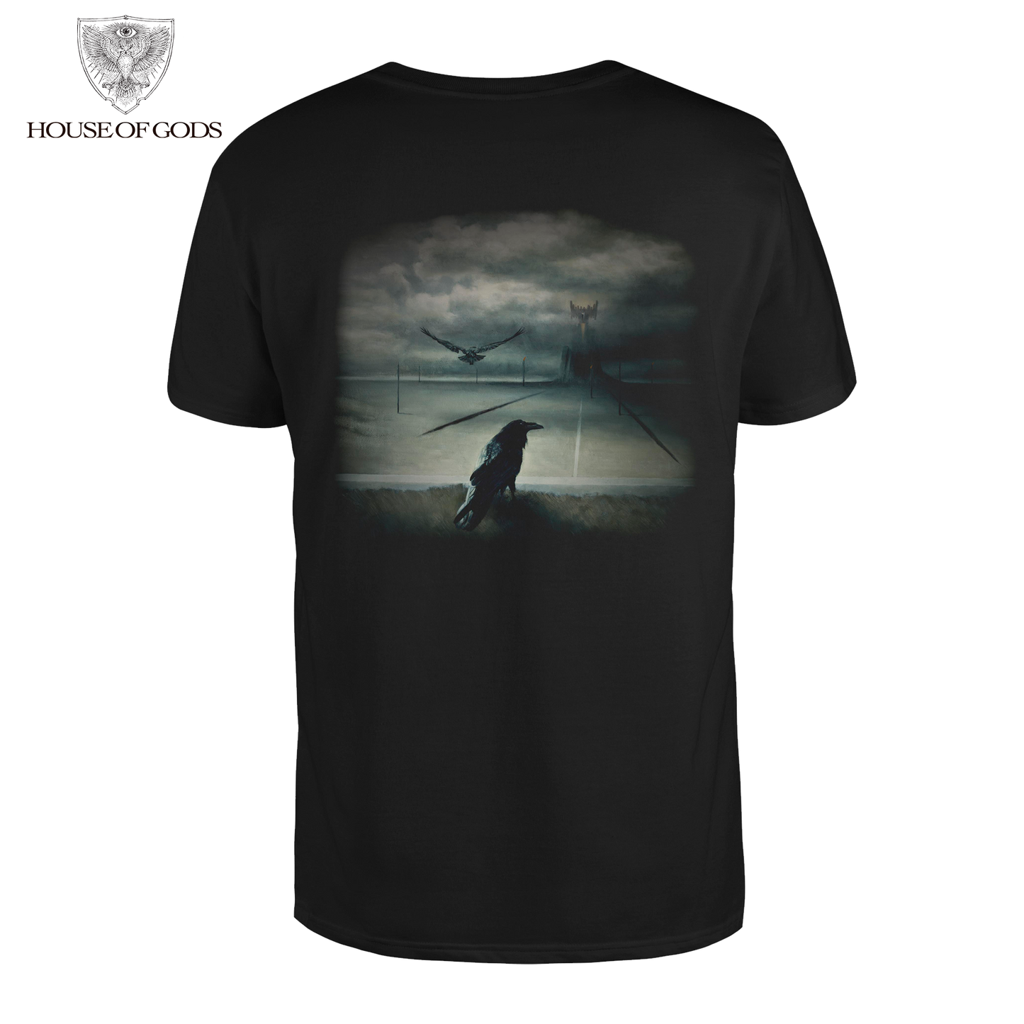 Polera Oficial Enslaved - Utgard - Negro