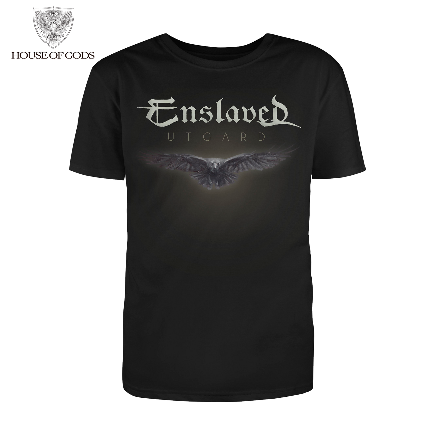 Polera Oficial Enslaved - Utgard - Negro