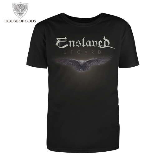 Polera Oficial Enslaved - Utgard - Negro