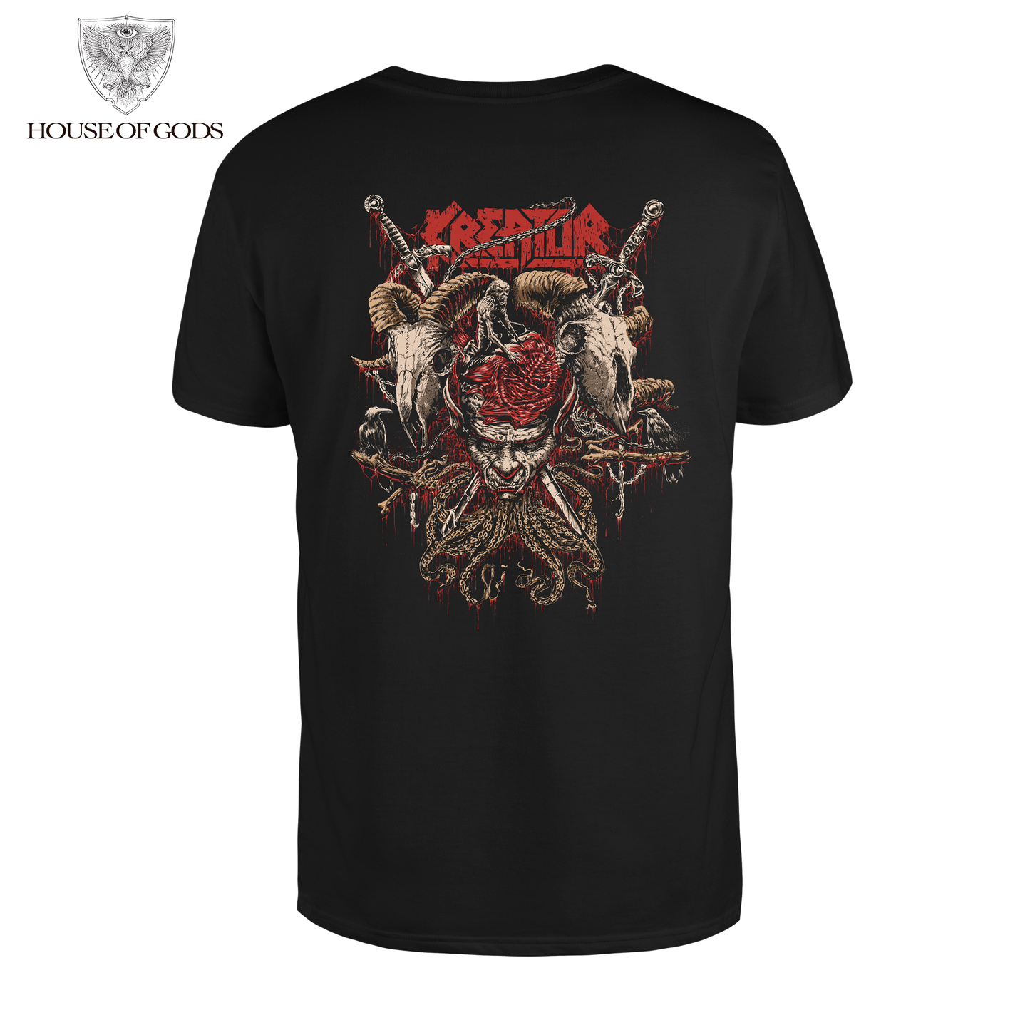 Polera Oficial Kreator - All of the Same Blood - Negro
