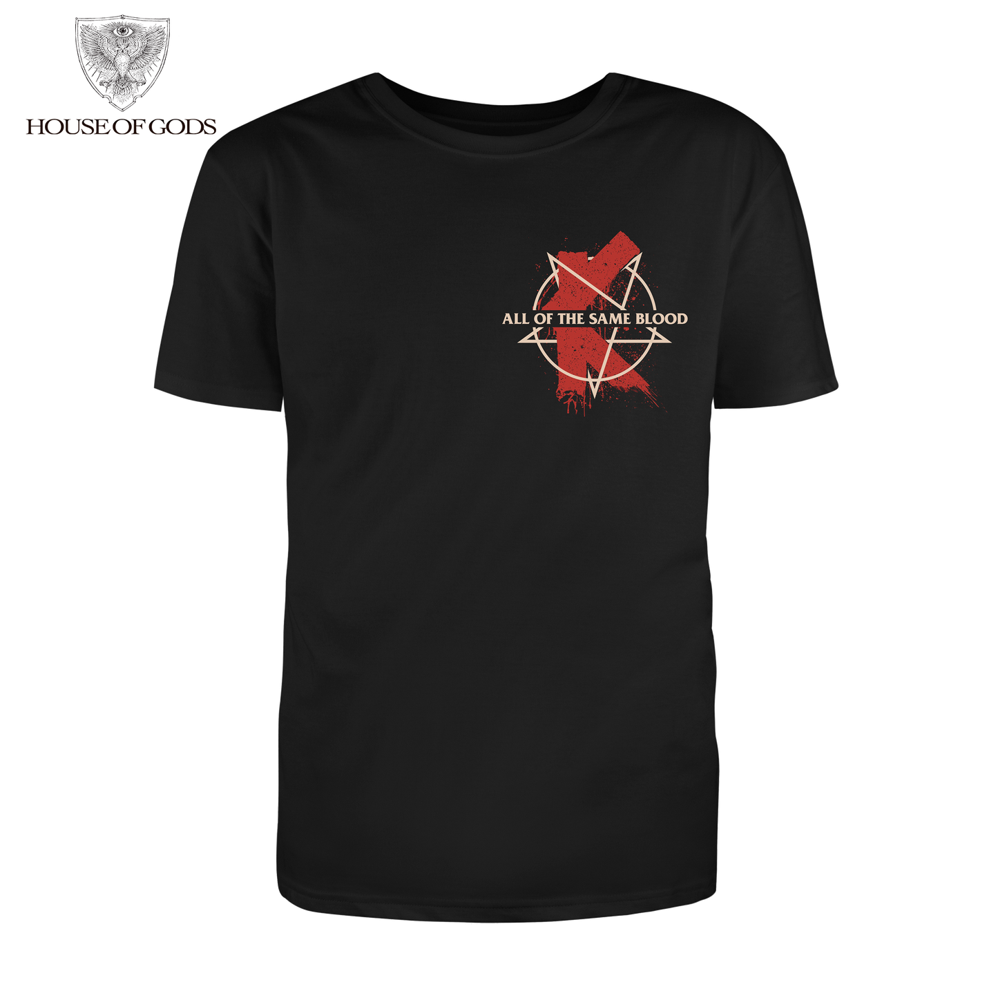 Polera Oficial Kreator - All of the Same Blood - Negro