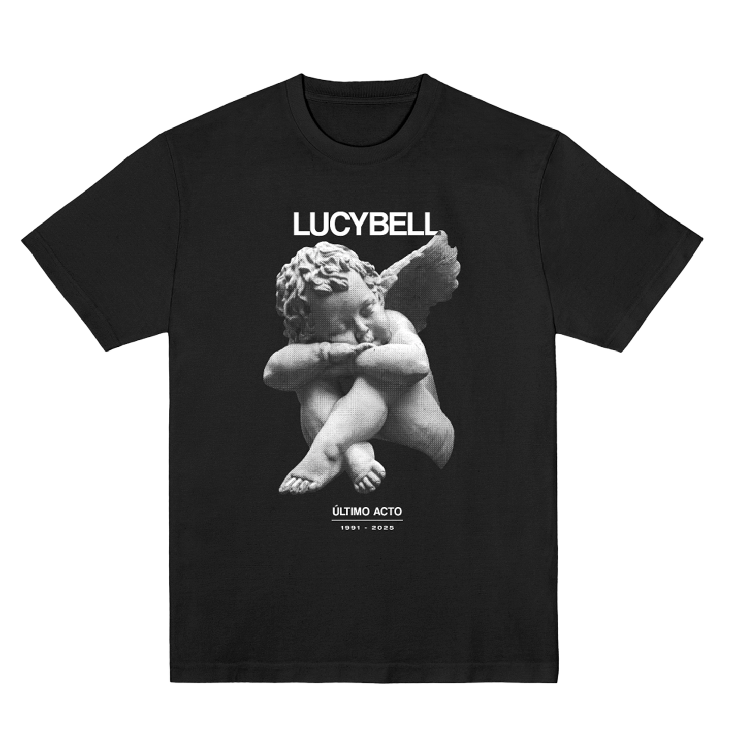 Polera Oficial Lucybell - Angel - Negro