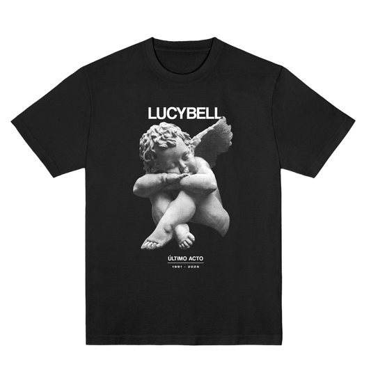 Polera Oficial Lucybell - Angel - Negro