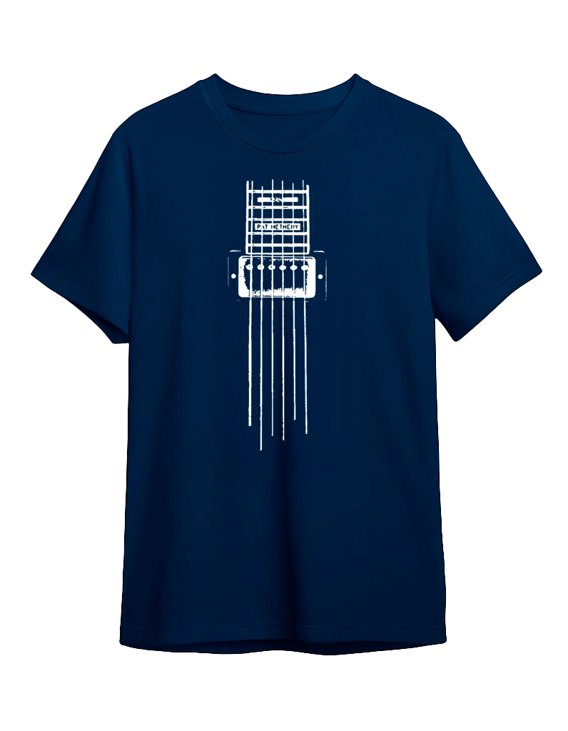 Polera Oficial Pat Metheny - Dreambox/Moondial Tour - Azul Marino