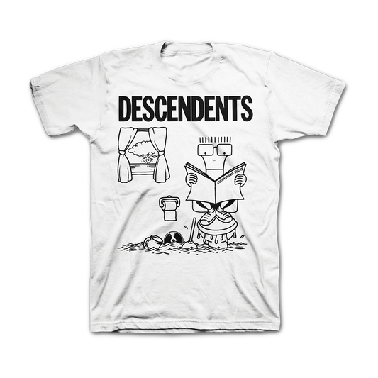 Polera Oficial Descendents - Everything Sucks - Blanco