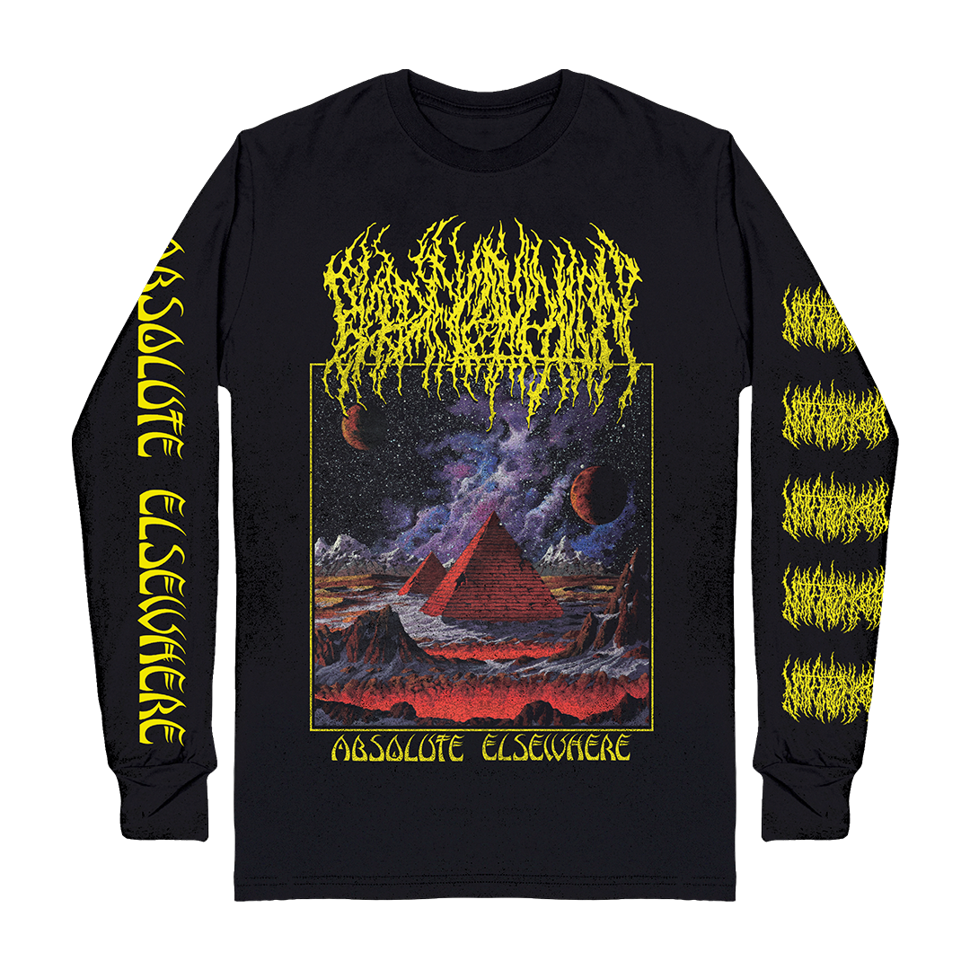 Polera Manga Larga Oficial Blood Incantation - Absolute Elsewhere - Negro