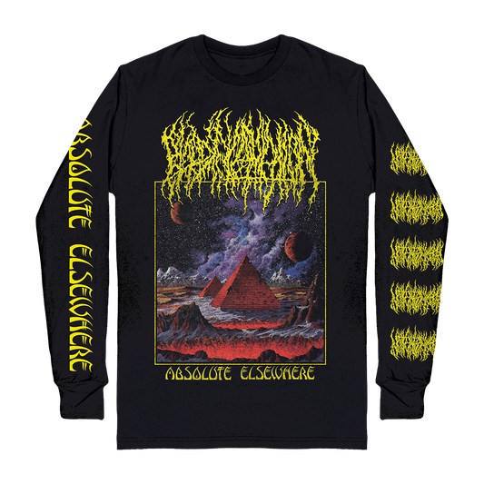Polera Manga Larga Oficial Blood Incantation - Absolute Elsewhere - Negro