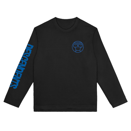 Polera Manga Larga Oficial Descendents - Spray Repeater - Negro