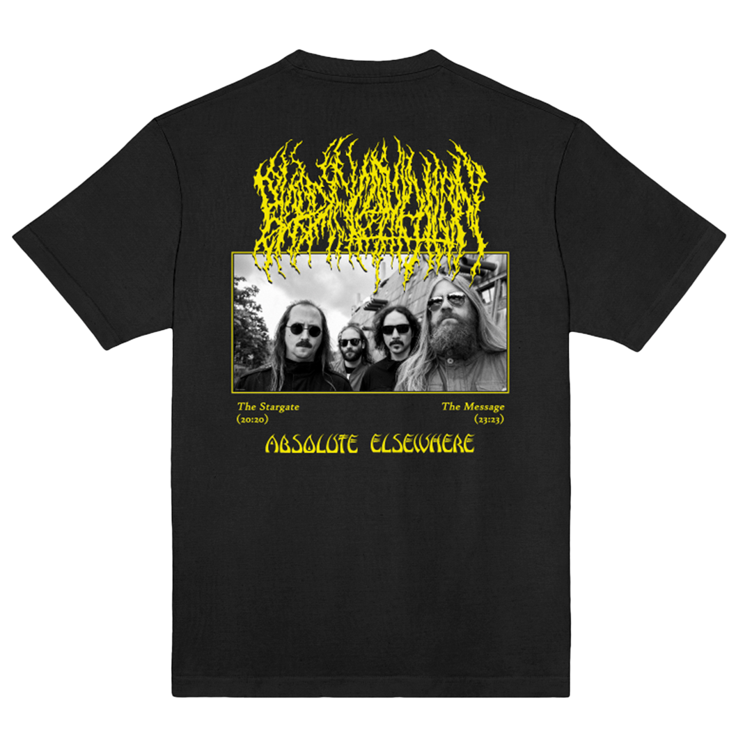 Polera Oficial Blood Incantation - Absolute Elsewhere - Negro