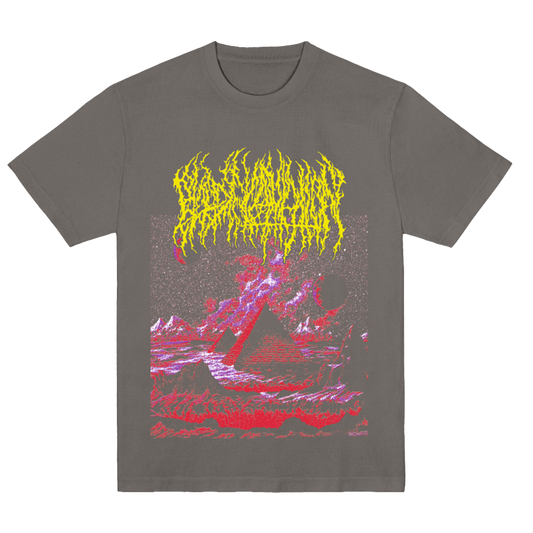Polera Oficial Blood Incantation - Absolute Elsewhere Depth - Gris