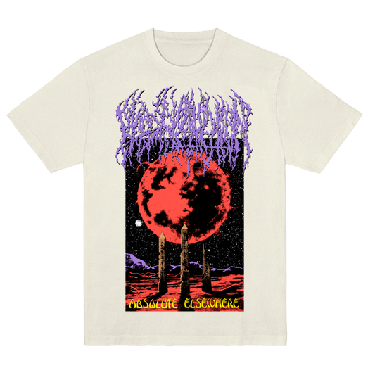 Polera Oficial Blood Incantation - All Life is Temporary - Beige