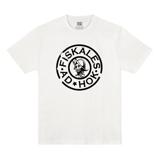 Polera Oficial Fiskales Ad-Hok - Logo - Blanco