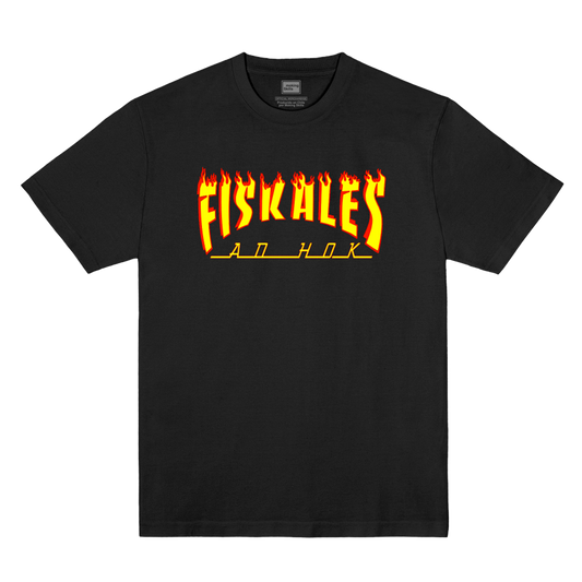 Polera Oficial Fiskales Ad-Hok - Trasher - Negro