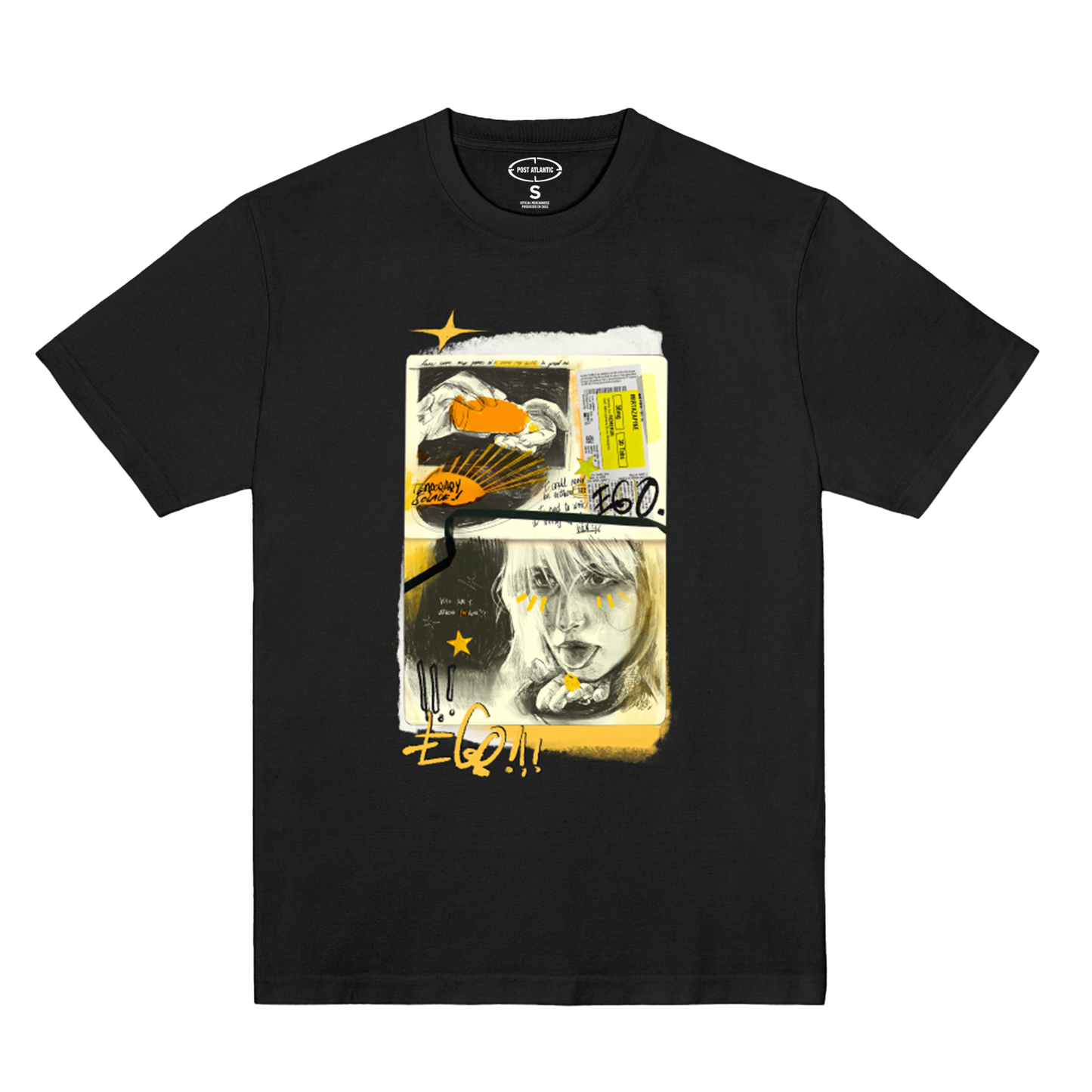 Polera Oficial Hayley Williams - Ego/Mirtazapine - Negro