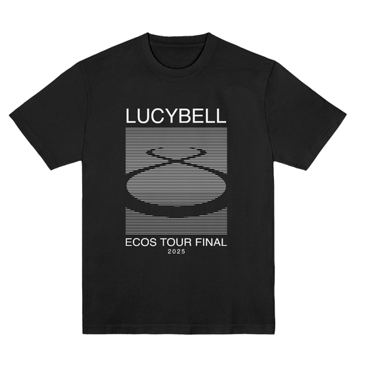 Polera Oficial Lucybell - Ecos Tour Final - Negro