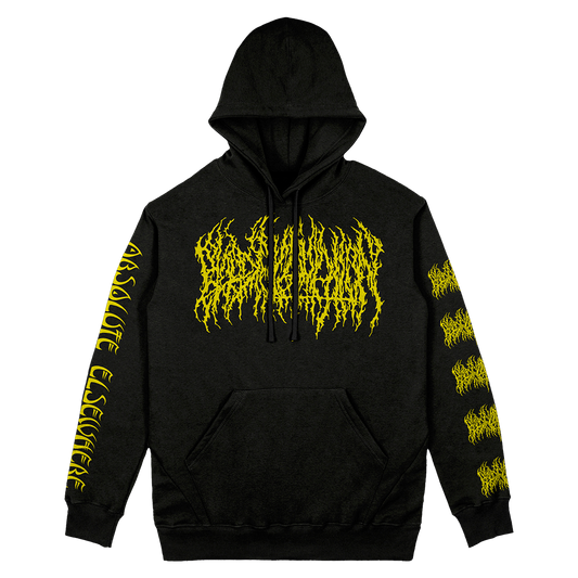 Poleron Hoodie Oficial Blood Incantation - Absolute Elsewhere Logo - Negro