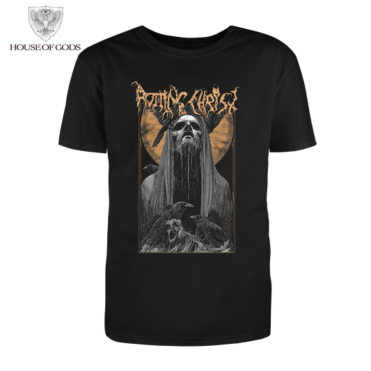 Polera Oficial Rotting Christ - The Damned - Negro