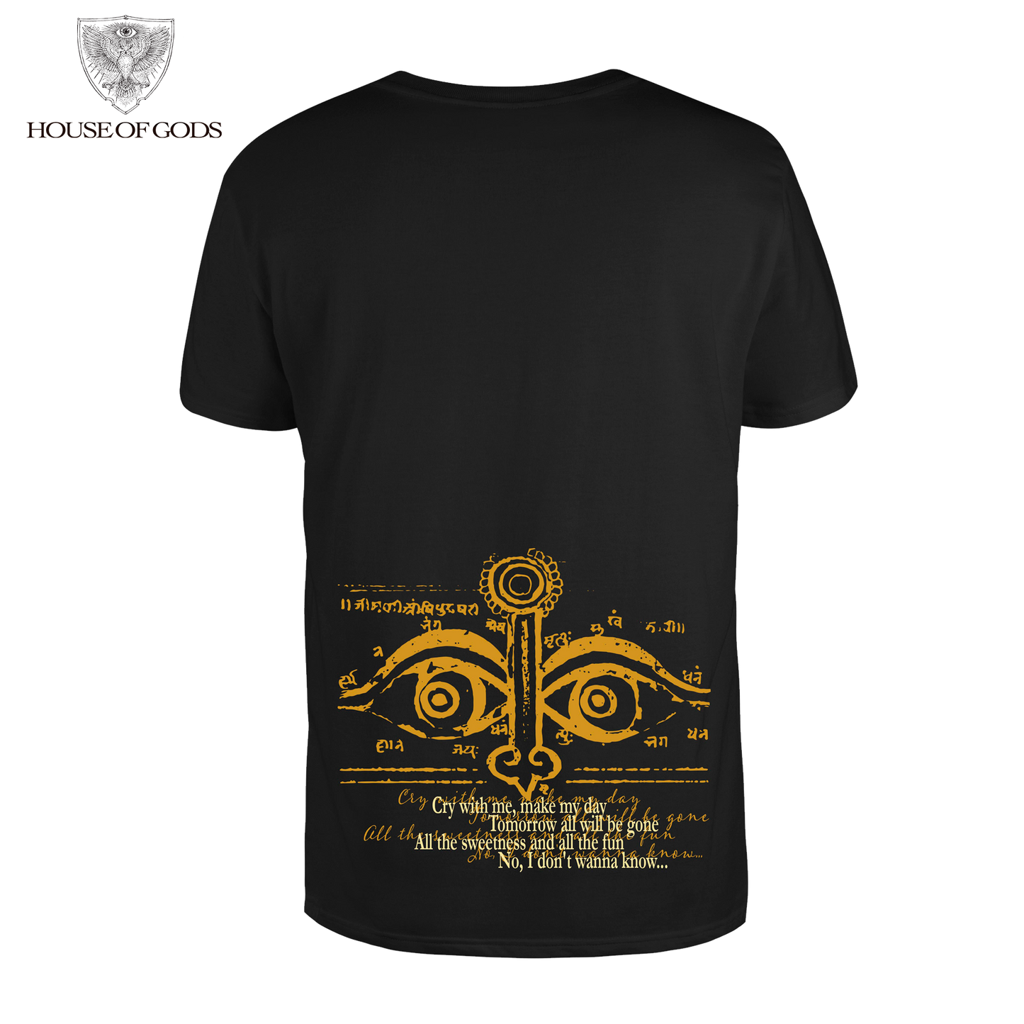 Polera Oficial The Gathering - Mandylion - Negro