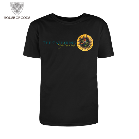 Polera Oficial The Gathering - Nighttime Birds - Negro