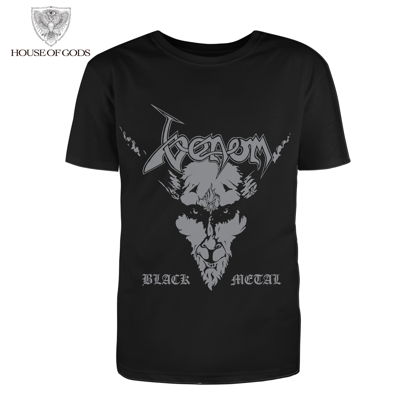 Polera Oficial Venom - Black Metal - Negro