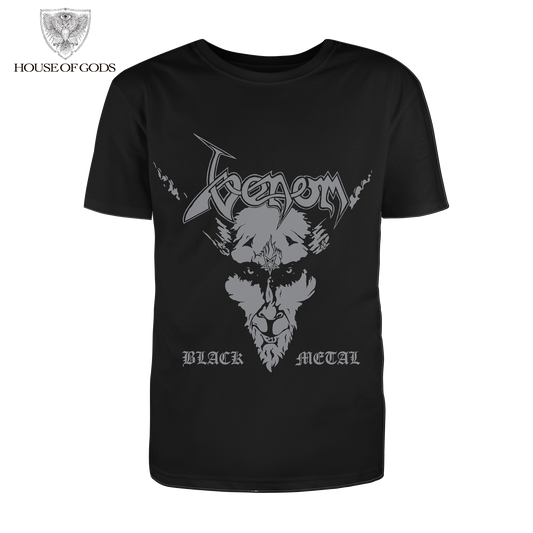 Polera Oficial Venom - Black Metal - Negro
