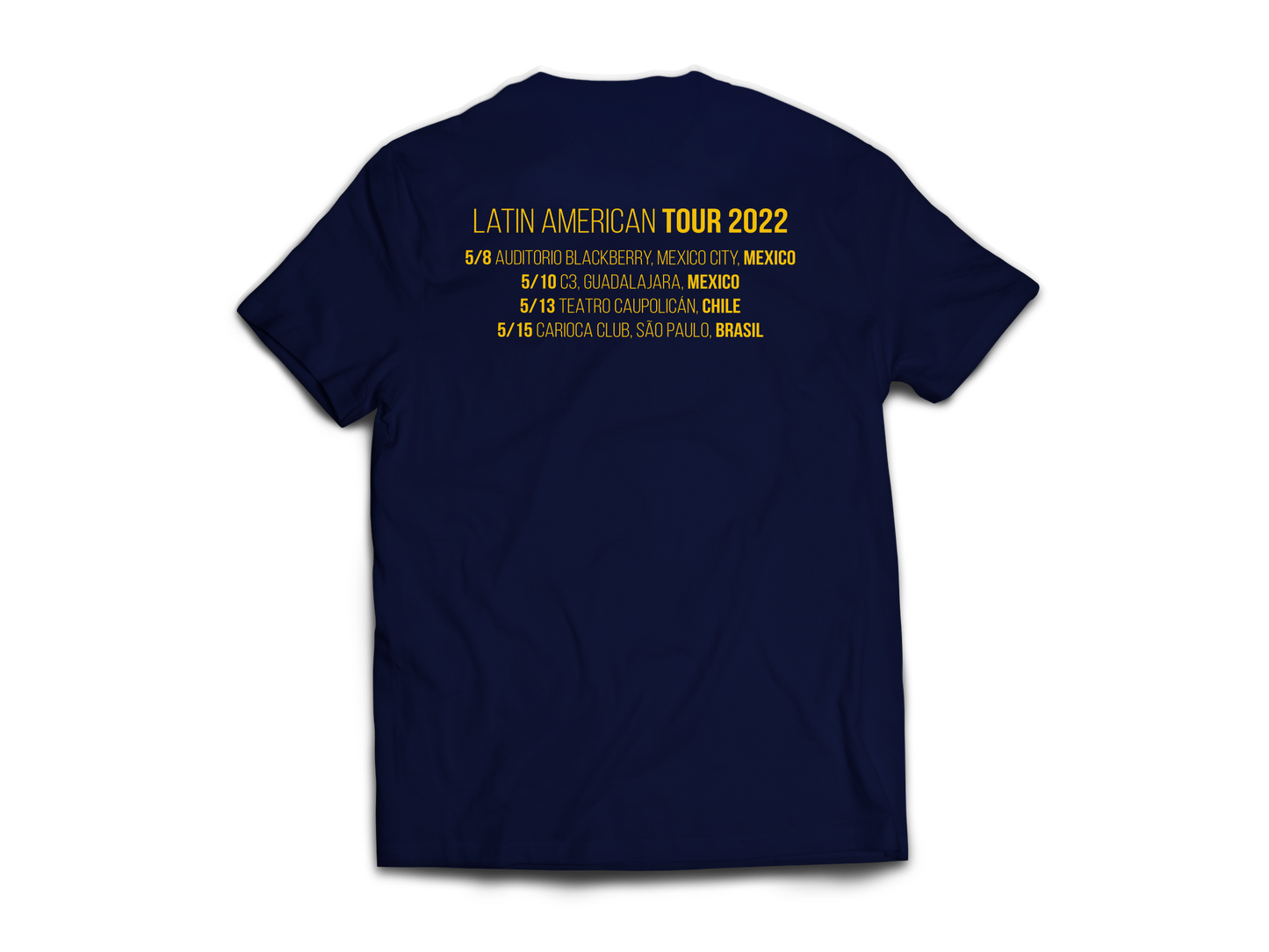 Polera Oficial Riverside - Tour