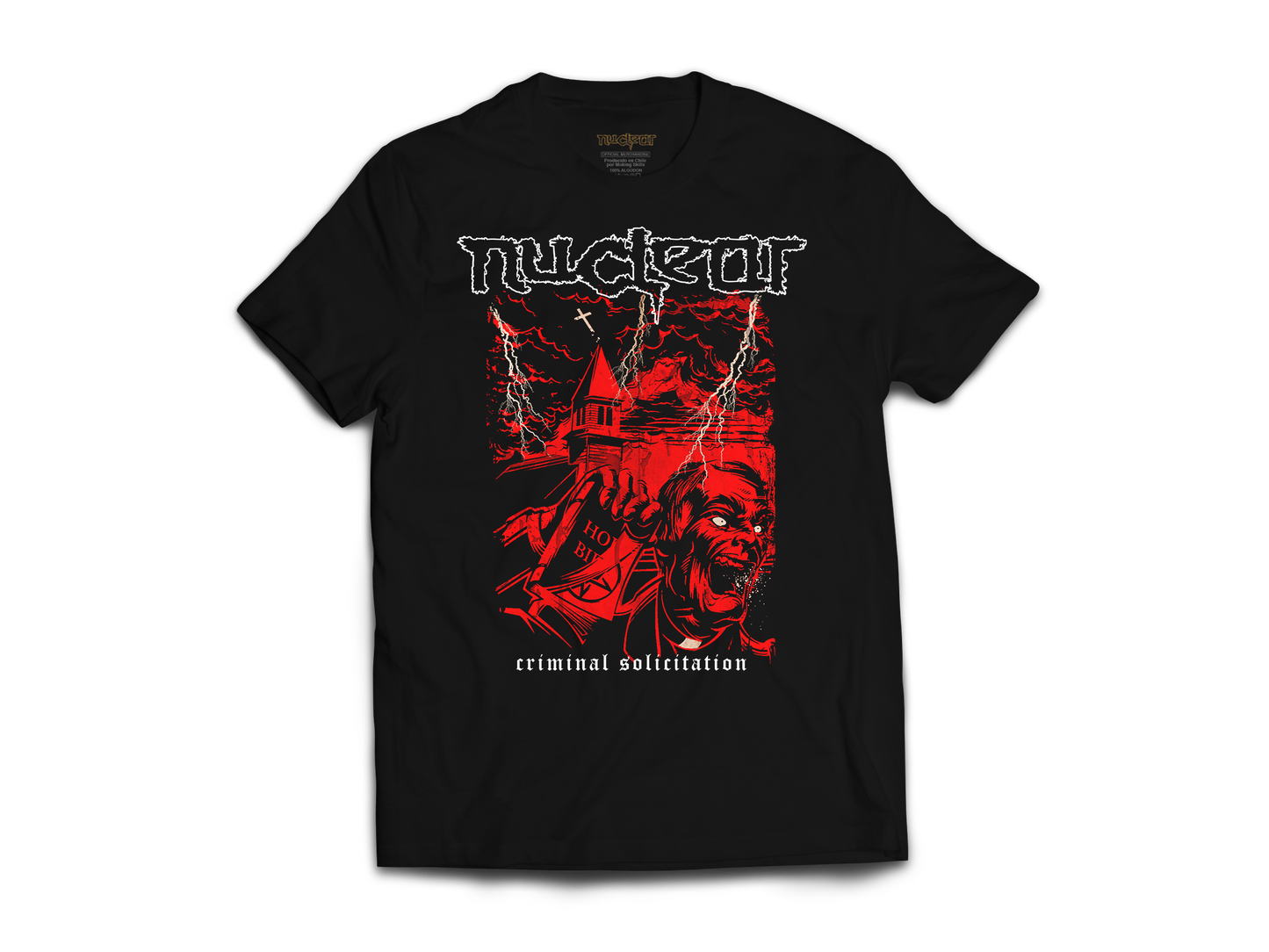 Polera Oficial Nuclear - Criminal Solicitation