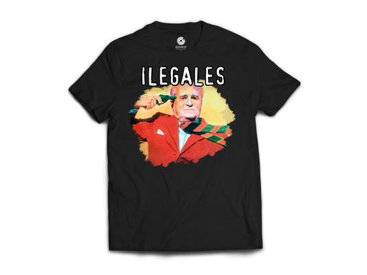 Polera Ilegales Oficial - Pistola